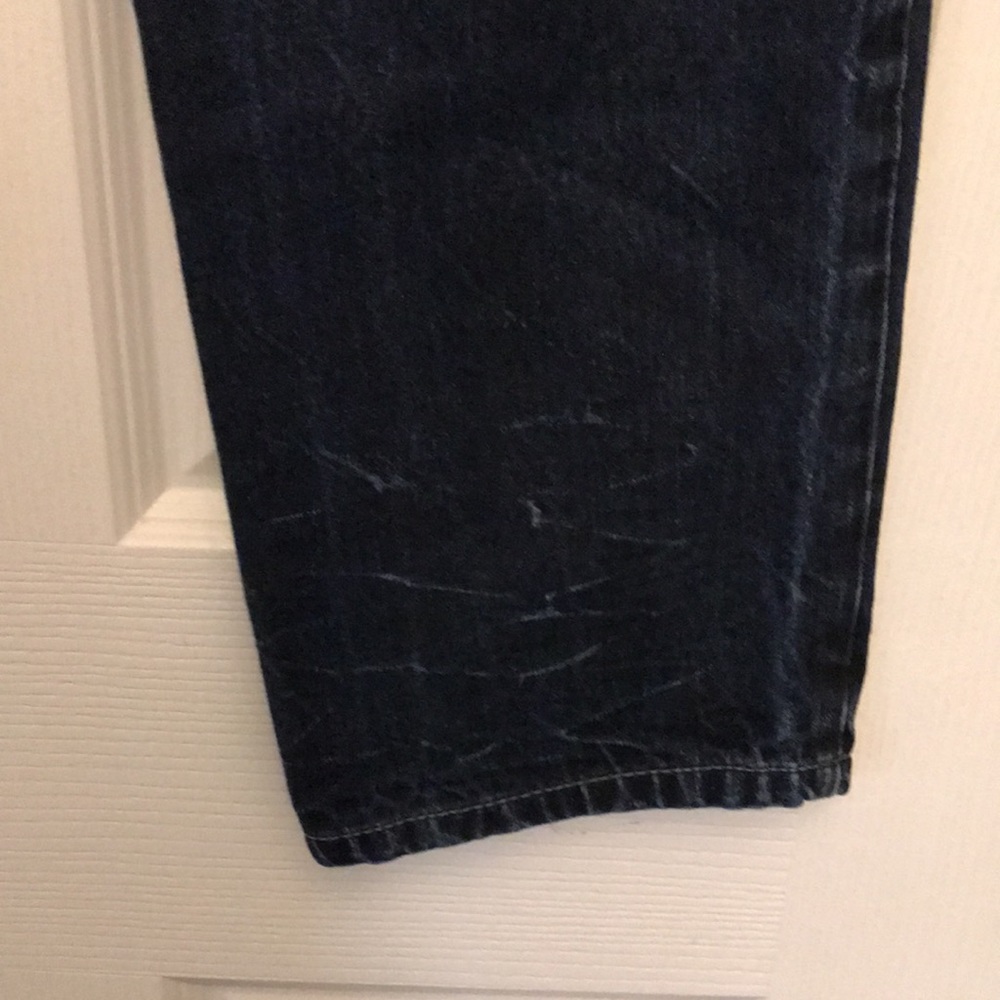 Black Premium low rise slim straight jeans size 30/32 - Picture 7 of 16